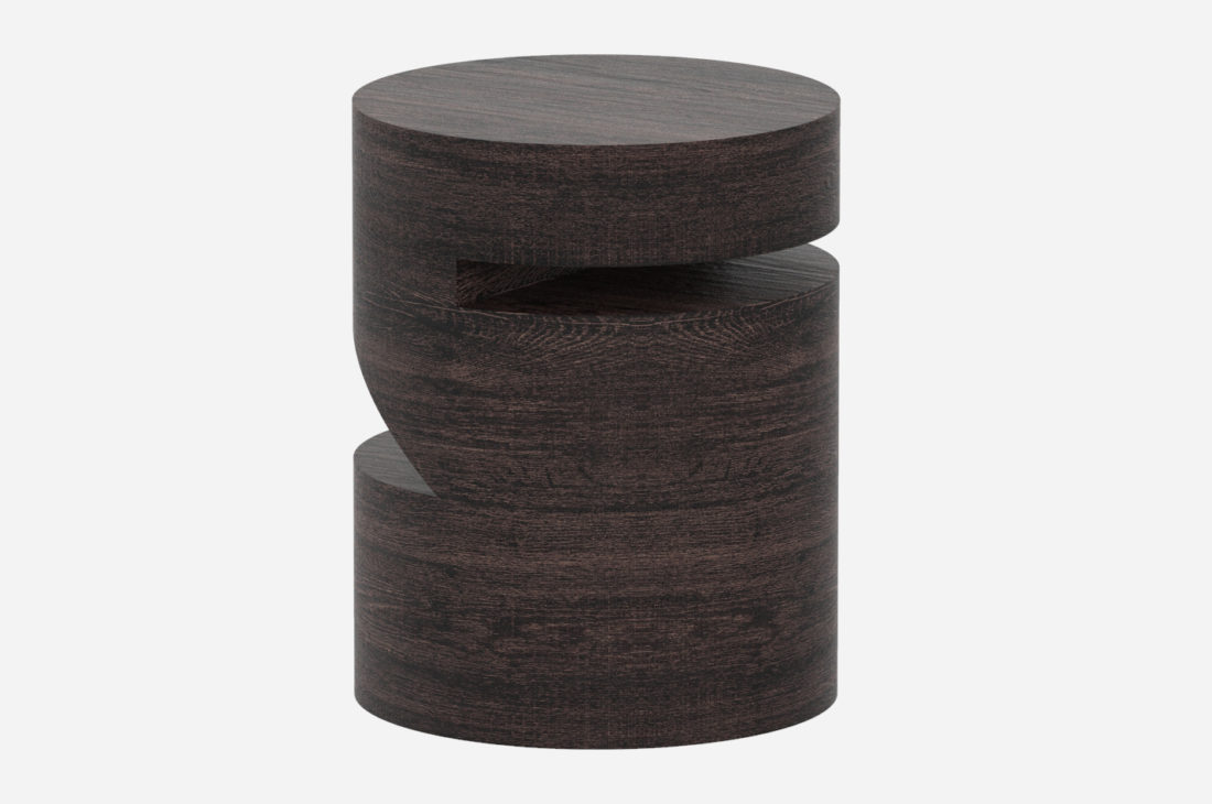 Projekt stolika z drewna
